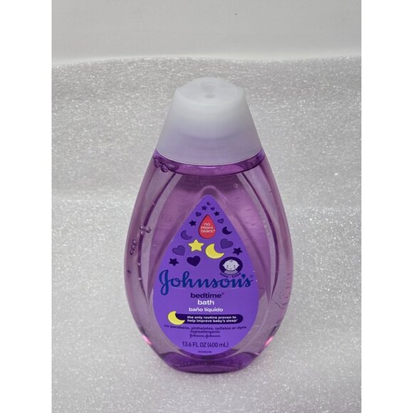 Johnsons Bedtime Bath 13.6 Fl Oz / 400 Ml Lavender & Chamomile Scented Baby Wash - Picture 1 of 1